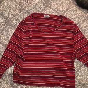 copped sweater long sleeve